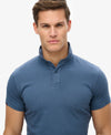 Superdry Essential Jersey Polo - Faded Navy