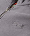 Superdry Essential Logo Henley - Anthracite