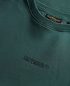 Superdry Micro Logo Crew - Stormy Green