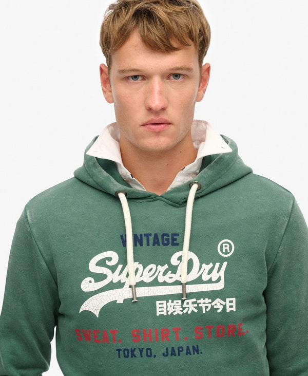 Superdry Vl Cali Relaxed Hood - International Pine