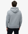 Superdry Athletic Essential Hoodie - Flint Stone Blue Grey
