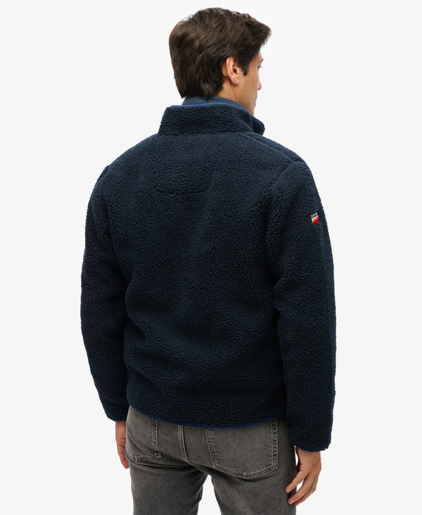 Superdry Outdoor Full Zip Fleece - Eclipse Navy
