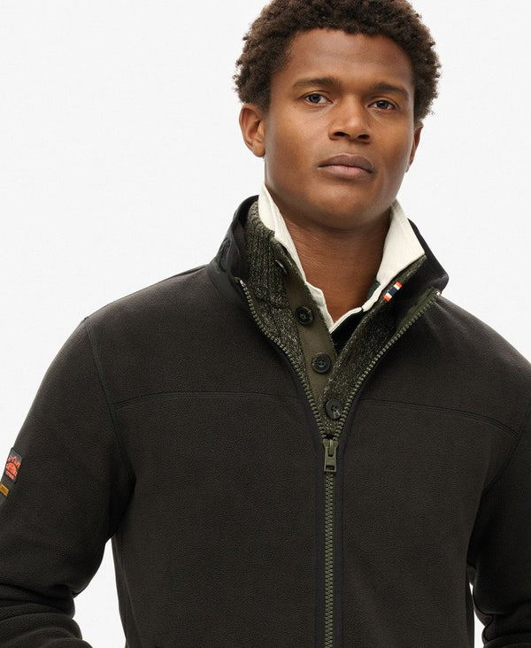 Superdry Active Full Zip Fleece - Black