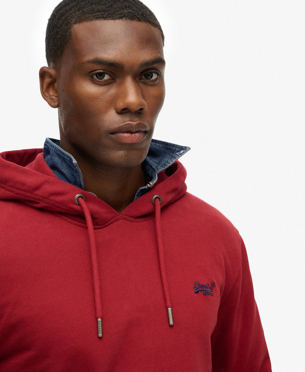 Superdry Essential Logo Hoodie HB - League Red