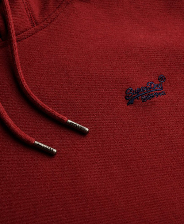 Superdry Essential Logo Hoodie HB - League Red