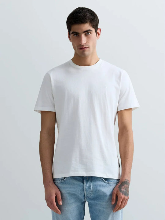 Replay Tee M3097.000.2660.011 - Natural White
