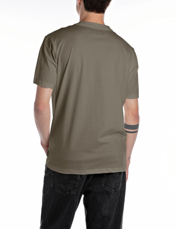 Replay Tee M3097.000.2660.759 - Mud Green