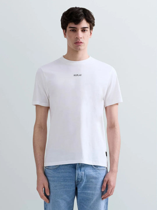 Replay Tee M3098.000.2660.011 - Natural White