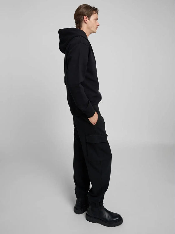 Replay Cotton Blend Hoody - Black M3103.000.23832.098