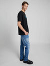 Replay Cotton T-Shirt With Print - Black M3220 .000.2660