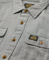 Superdry Flannel Workwear Shirt - Pearl Blue