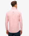 Superdry Essential Oxford Shirt - City Pink Chambray Oxford