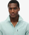 Superdry Essentials Oxford Shirt - Peppermint Chambray Oxford