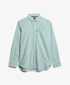 Superdry Essentials Oxford Shirt - Peppermint Chambray Oxford