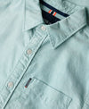 Superdry Essentials Oxford Shirt - Peppermint Chambray Oxford