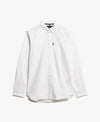 Superdry Essential Oxford Shirt - Optic White Oxford