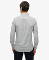 Superdry Classic Oxford Long Sleeve Shirt - Needle Ticking Stripe