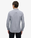 Superdry Classic Oxford Long Sleeve Shirt - Ocean Navy Gingham