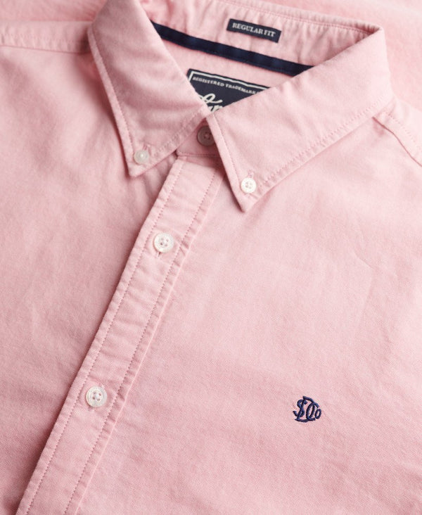 Superdry Classic Oxford LS Shirt - City Pink
