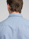 Replay Printed Cotton Poplin Shirt - Light Blue M4148 .000.75056.010