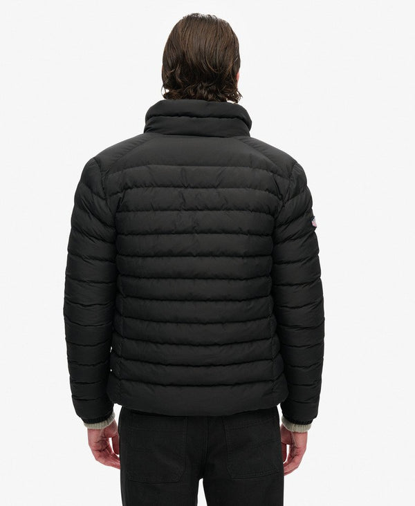 Superdry Fuji Print Padded Jacket - Black