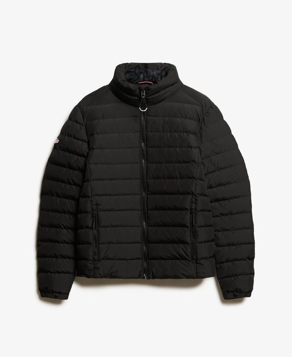 Superdry Fuji Print Padded Jacket - Black