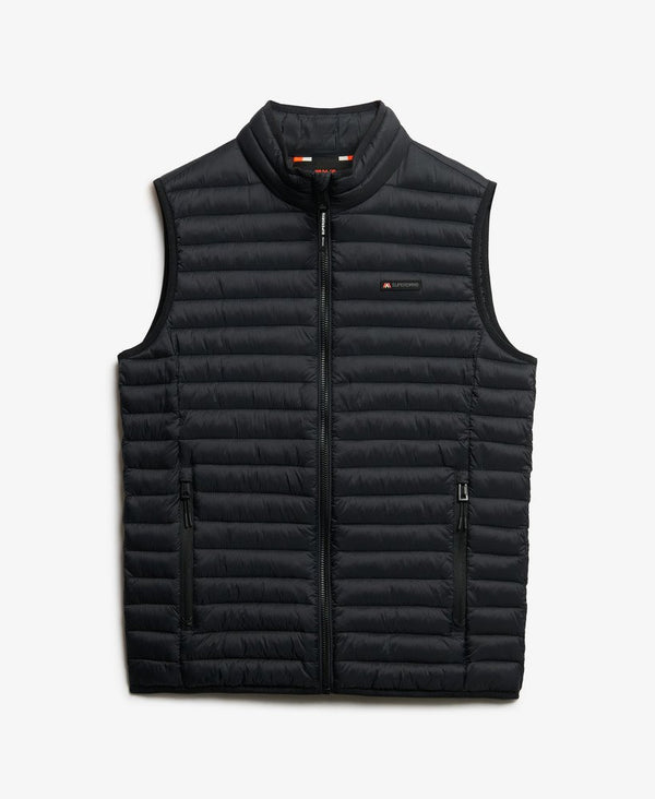 Superdry Fuji Lite Padded Gilet - Jet Black