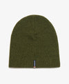Superdry Essential Logo Knitted Beanie Hat - Deep Army Green Marl