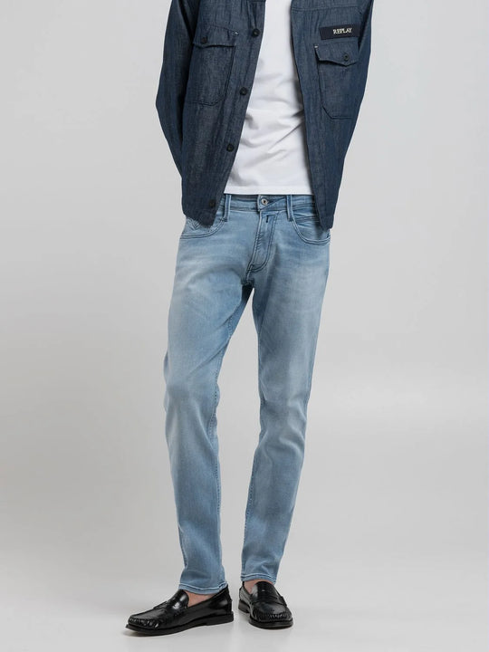 Replay Anbass Slim-Fit Jeans - Light Blue M914Y.000.261C42.010