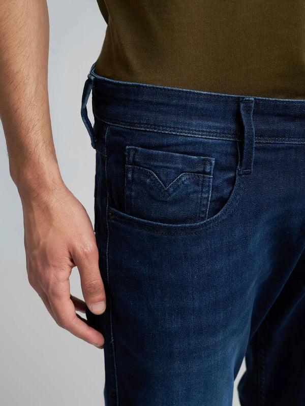 Replay Anbass Slim-Fit Jeans - Dark Blue M914.000.41AC38.007