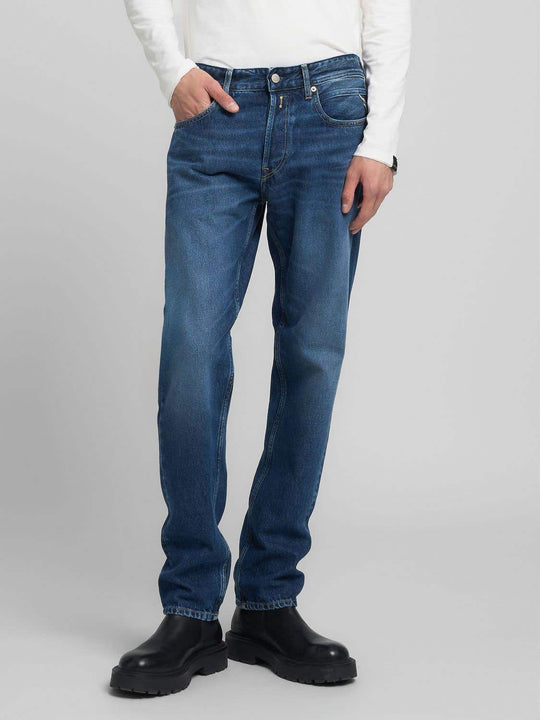 Replay Grover Straight-Fit Jeans - Dark Blue MA972.000.886.0C1.007