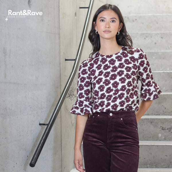 Rant & Rave Maiya Top - Plum
