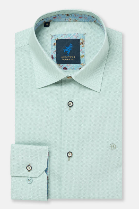 Benetti Arlo Long Sleeve Shirt - Sage