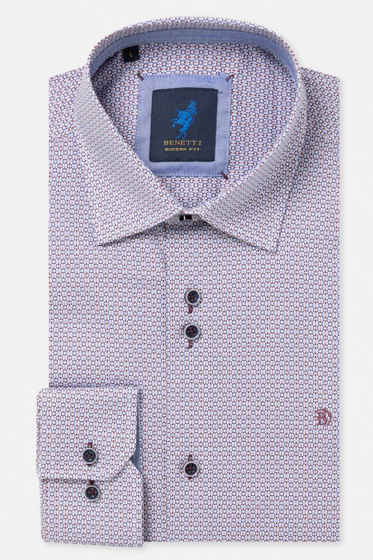 Benetti Moscow Long Sleeve Shirt - Navy
