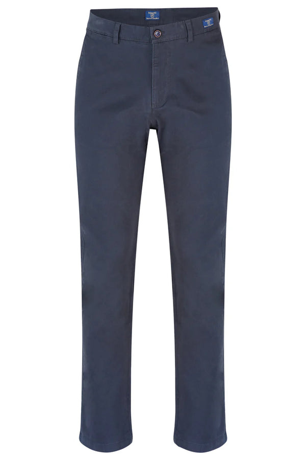 Benetti Mark Straight Leg Chino - Charcoal