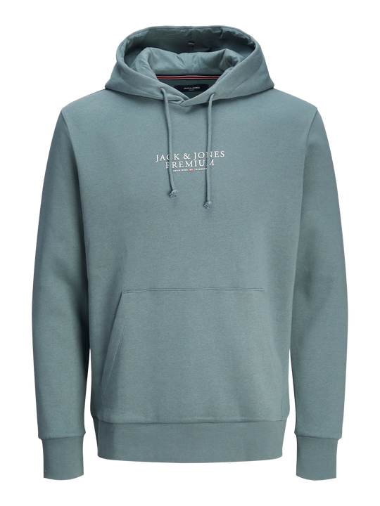 Jack & Jones Archie Sweat Hood - Goblin Blue