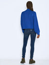 Noisy May Tessa Long Sleeve High Neck Knit - Lapis Blue