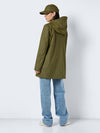 Noisy May Sky Long Sleeve A Line Raincoat - Kalamata
