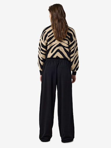 Noisy May Bob Elastic Wide Pant - Black