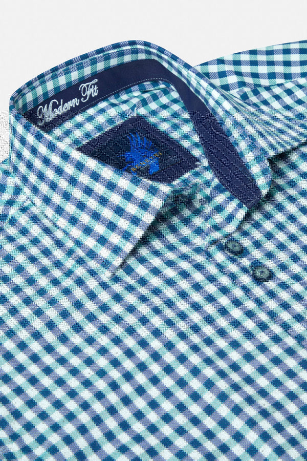 Benetti Nick Modern Fit Shirt  - Olive