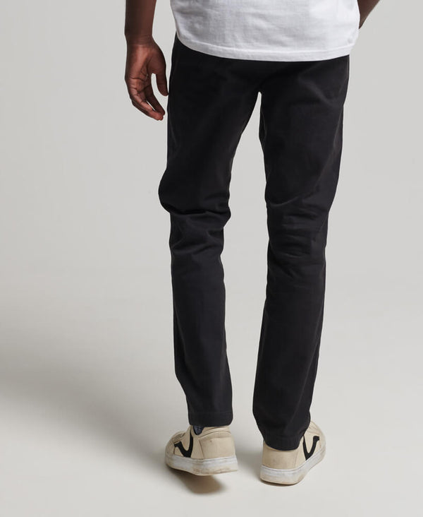 Superdry Officers Slim Chino - Jet Black