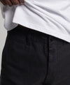 Superdry Officers Slim Chino - Jet Black