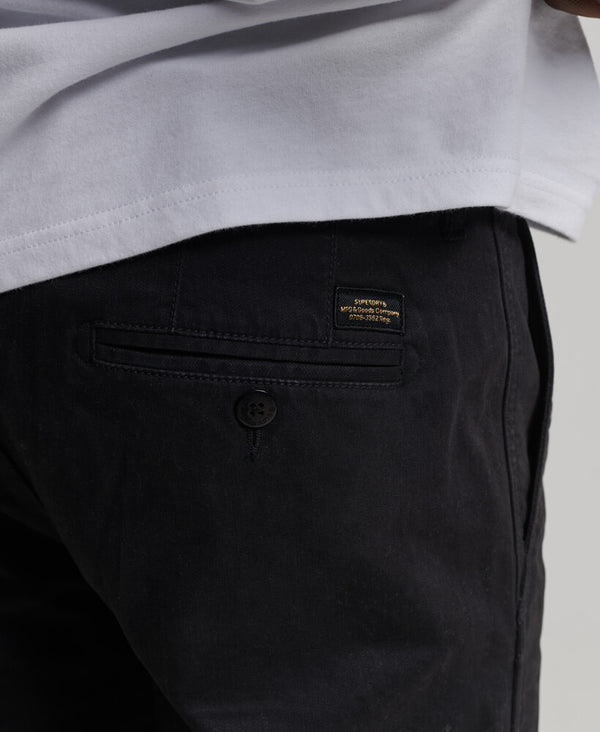 Superdry Officers Slim Chino - Jet Black