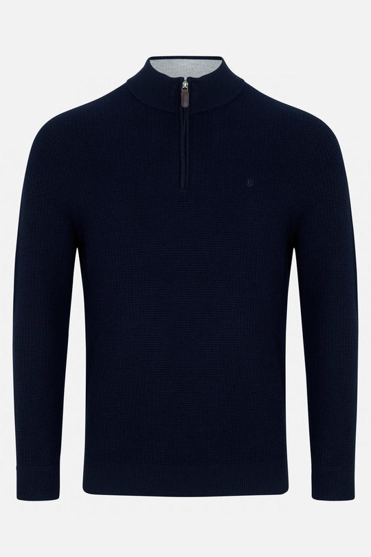 Benetti Oliver 1/4 Zip - Navy