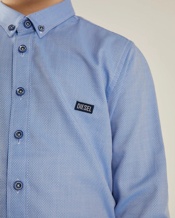 Diesel Boys Ollie Shirt - Sky