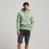 Superdry Code Surplus Logo Hood - Granite Green