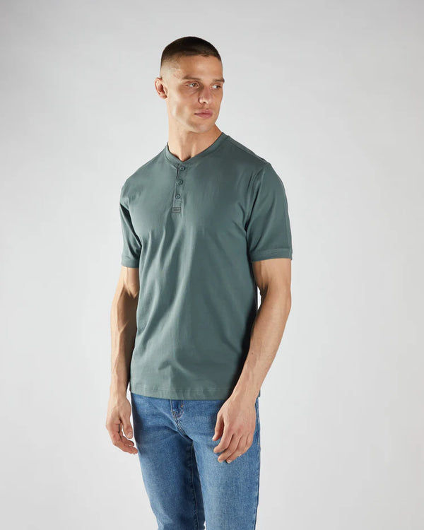 Diesel Pacey Henley - Lawn Green