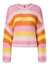 Pieces Hilje O-Neck Knit - Pink -a-boo