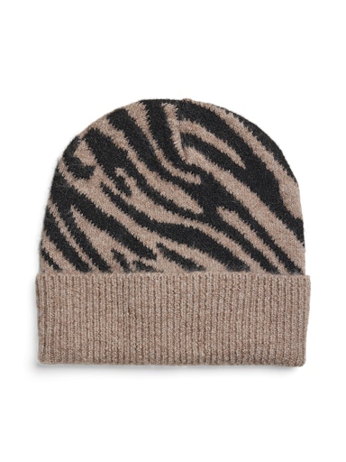 Pieces Naima Hat - Fossil/ Tiger