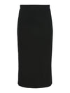 Pieces Kylie Midi Skirt - Black